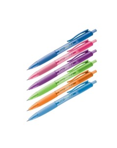 Ручка шариковая Micra X автоматическая синяя в ассортименте Luxor