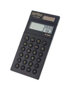 Калькулятор PF_C3709 черный Perfeo