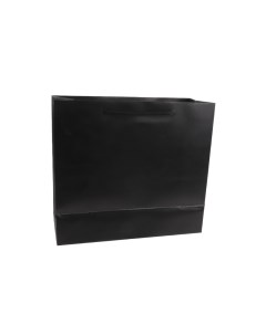 Пакет подарочный Чёрный Ламинат PLM33193 30 27 12 см 1 шт Accessories