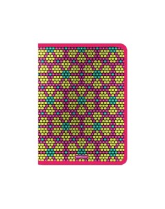 Папка для тетрадей Pink Yellow Beads пластиковая на молнии А4 4 шт Erich krause