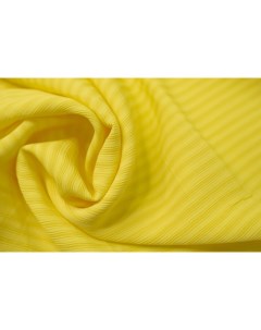 Ткань 2200532698104 O вискоза плательная желтая полоска 1 3м 130x120 см Unofabric