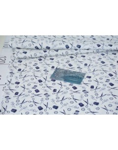 Ткань COD1502 хлопок лен ножницы Ткань для шитья 100x145 см Unofabric