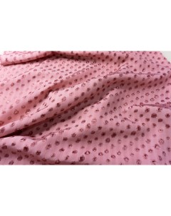 Ткань FM4526 O Вискоза розовая с перфорацией Ткань для шитья 2 85м 285x130 см Unofabric