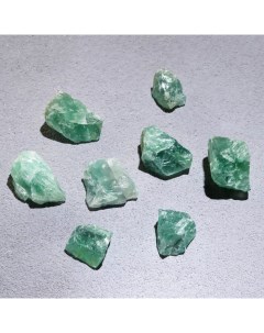 Набор для творчества Зеленый флюорит кристаллы фракция 2 3 см 100 г Nobrand