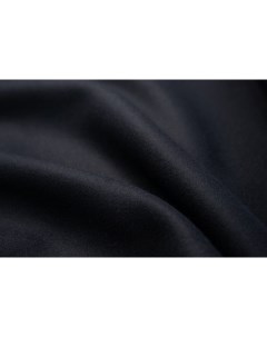 Ткань 2200532680079 O пальтовая шерсть драп черная 1 45м 145x145 см Unofabric