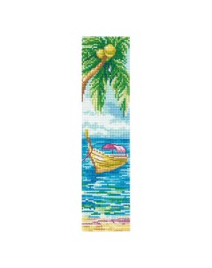 Набор для вышивания Закладки Гаваи З 58 5 5х22 см Сделай своими руками