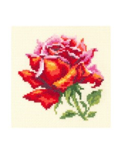 Набор для вышивания Красная роза Чудесная игла