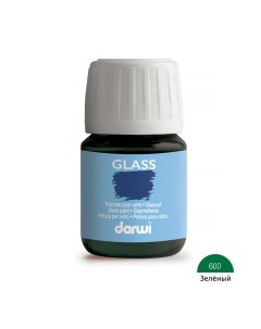 Краска для стекла Glass DA0700030 30 мл 600 зеленый Darwi