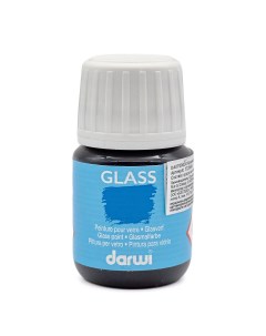 Краска для стекла Glass DA0700030 30 мл 100 черный Darwi