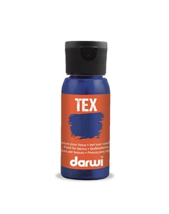 Краска для ткани TEX DA0100050 50 мл 236 темно синий Darwi