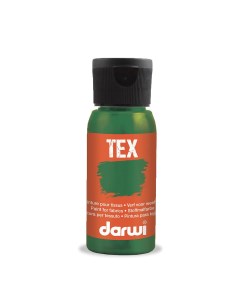 Краска для ткани TEX DA0100050 50 мл 643 зеленый мох Darwi