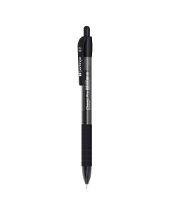 Ручка шариковая автоматическая Classic Pro черная 0 7мм грип 12 шт Berlingo