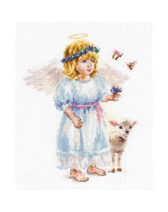 Набор для вышивания Светлый ангел 13х16 см Светлый ангел 13х16 см Alisa