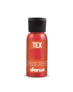 Краска для ткани TEX DA0100050 50 мл 490 киноварь Darwi
