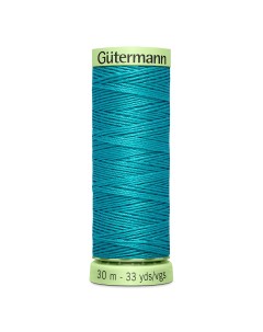 Нить Top Stitch 744506 для отстрочки 30м 055 светло зеленая бирюза 5 шт Gutermann