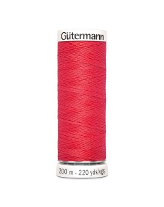 Нить Sew all для всех материалов 748277 200 м 016 красный коралл 5 шт Gutermann