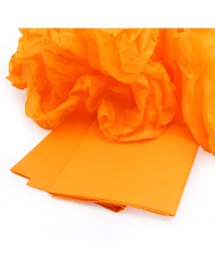 Упаковочная бумага 7726648_00012 FT 08 тишью матовая оранжевая 0 7м Astra&craft