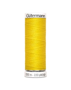 Нить Sew all 748277 для всех материалов 200м 177 ярко желтый 5 шт Gutermann