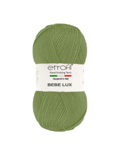 Пряжа для вязания Baby Lux 100г 250м 70445 зеленый 5 мотков Etrofil