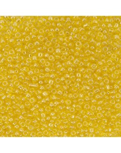 Бисер Astra Craft стекло 11 0 20 г 110 жёлтый прозрачный глянцевый 10 шт Астра