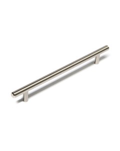 Ручка рейлинг d 12 мм м о 192 мм цвет сатиновый никель Cappio