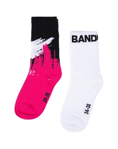 Носки трикотажные для девочек, 2 пары в комплекте Playtoday tween