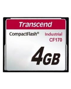 Карта памяти 4GB TS4GCF170 Industrial High Speed 170X Transcend