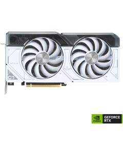 Видеокарта GeForce RTX 4070 Super 12288Mb Dual OC White 12G Dual RTX4070S O12G White 1xHDMI 3xDP Ret Asus