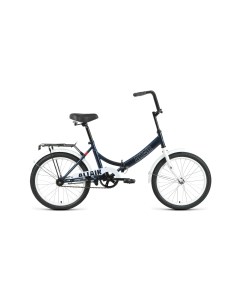 Велосипед для малышей CITY 20 рост 14 темно синий белый RBK22AL20003 Altair
