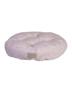 Лежак пуф для животных Macaron розовый 50х50х12см Италия Anteprima