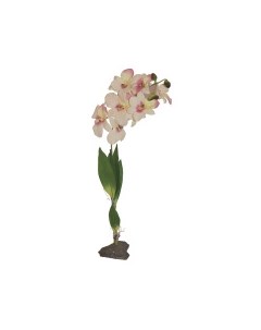 Декоративное растение Orchid white белое 40см Германия Lucky reptile