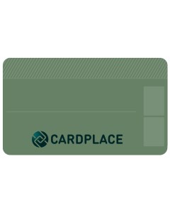 Коврик для мыши Cardplace Green 35х60 см Card-pro