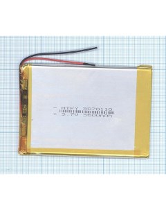 Аккумулятор Li Pol батарея 3x70x110mm 2pin 3 7V 3600mAh Оем