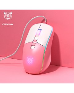 Проводная игровая мышь Milky розовый CW916 Onikuma