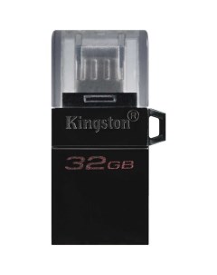 Флешка DT MicroDuo 3 G2 32ГБ Black DTDUO3G2 32GB Kingston