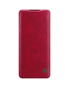 Кожаный чехол книжка Leather Qin для Huawei Honor 30 Pro Honor 30 Pro красный Nillkin