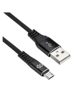 Кабель MICROUSB 3M BRAIDED BLK USB m micro USB m 3м черный Digma