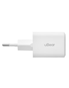 Сетевое зарядное устройство Bridge 1x USB Type A 1xUSB Type C 5 А белый Ubear