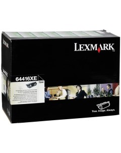 Картридж для лазерного принтера 64416XE Black оригинал Lexmark