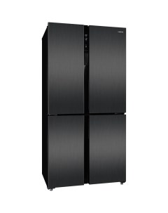 Холодильник RFQ 500DX NFXd серебристый серый Hiberg