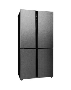 Холодильник RFQ 500DX NFXq серебристый Hiberg