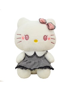 Мягкая игрушка Куроми аниме с розовым бантом 50 см Hello kitty