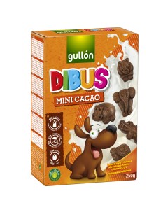 Детское печенье Dibus Mini Choco 250 гр Gullon
