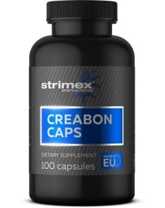 Креатин моногидрат в капсулах Creatine Monohydrate Creabon Caps 100 капс Strimex