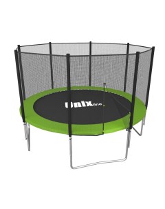 Батут line Simple 8 ft Green общий диаметр 244 см до 140 кг диаметр прыжковой зон Unix