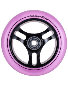 Колесо для самоката X Treme 110 24мм TRIANGLE purple transparent Tech team
