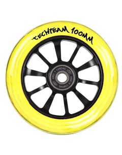 Колесо для самоката X Treme 110 24мм Winner yellow transparent Tech team