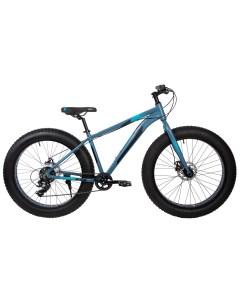 Велосипед FATBIKE 26 BUFFALO синий алюминий размер 17 2021 Foxx