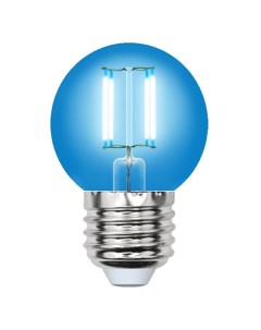 Светодиодная лампа Air Color 5 Вт Е27 Р синяя Uniel