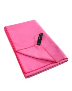 Полотенце банное из микрофибры 80х130 см ярко розовое в упаковке Sportlife